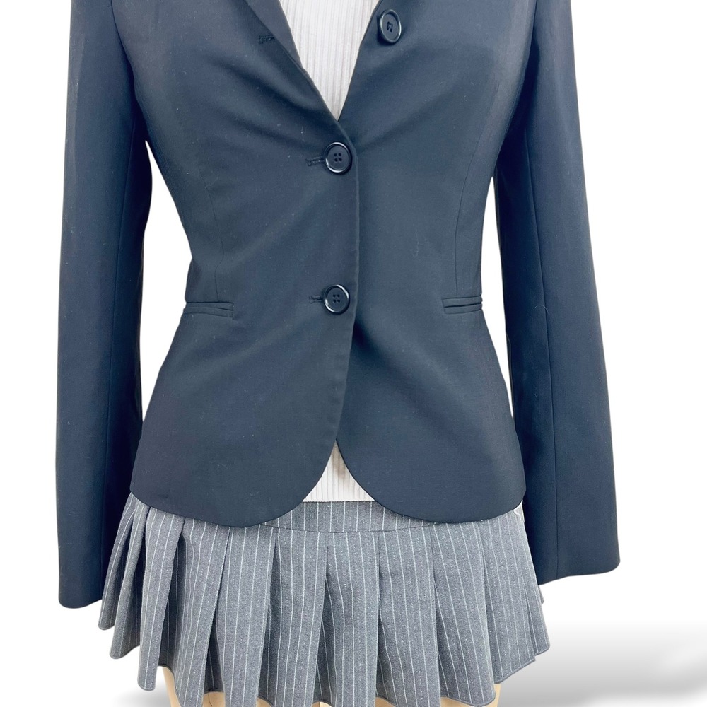 Theory Womens S Blazer Three Button Slim Fit Tailored Classic Office Fashion - Picture 6 of 9